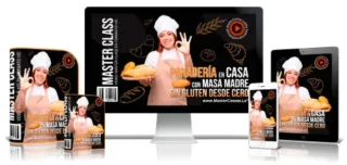 PANADERÍA EN CASA CON MASA MADRE SIN GLUTEN DESDE CERO